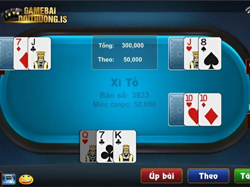 Cách chơi game bài xì tố