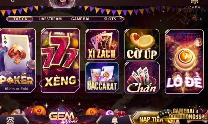 Chắn Gemwin Chắn Gemwin thắng lớn đến 99%