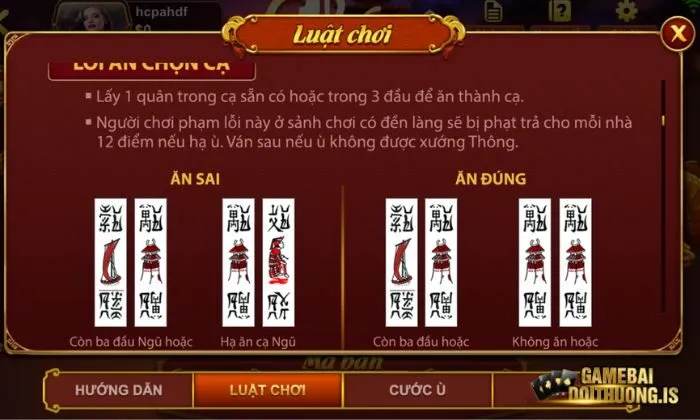 Chắn Gemwin Ăn cạ