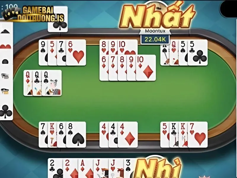 Đánh bài mậu binh chiến thắng lớn