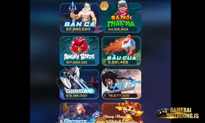 game bài đổi thưởng choáng club Mini game