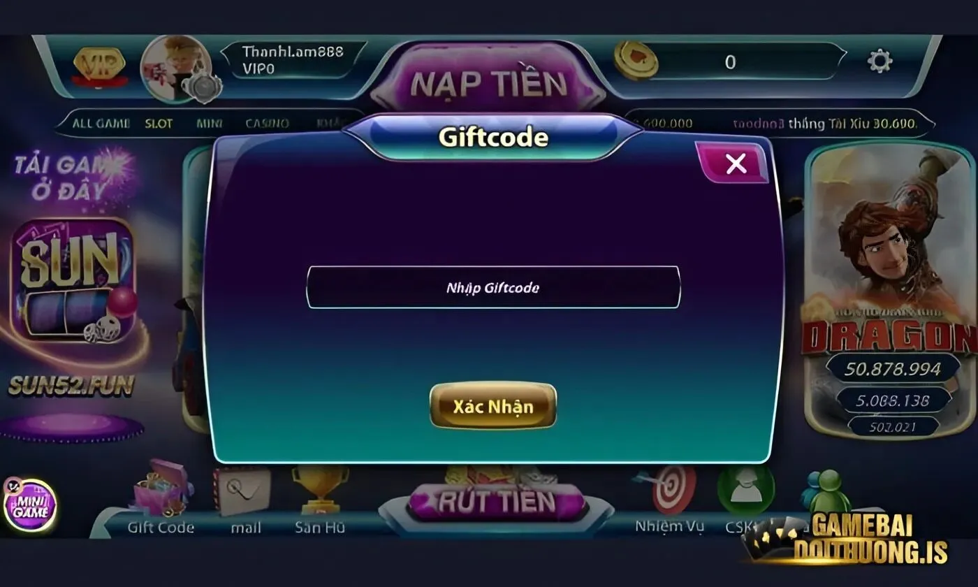 game bài đổi thưởng Sun52 Phương thức giao dịch đa dạng