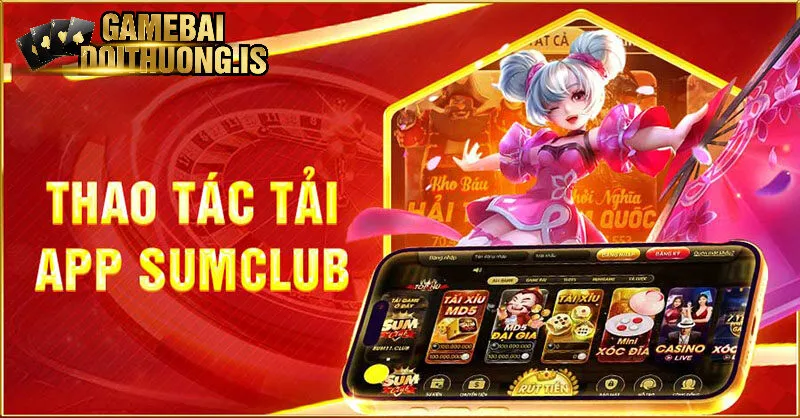 Các bước tải game bài Sumclub